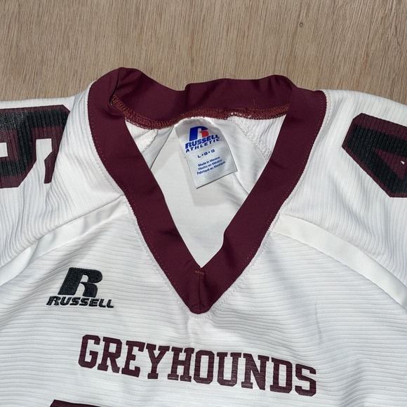Russell Athletic Football Jersey GREYHOUNDS Dri Power #46 Jersey Stretch L - Picture 4 of 5